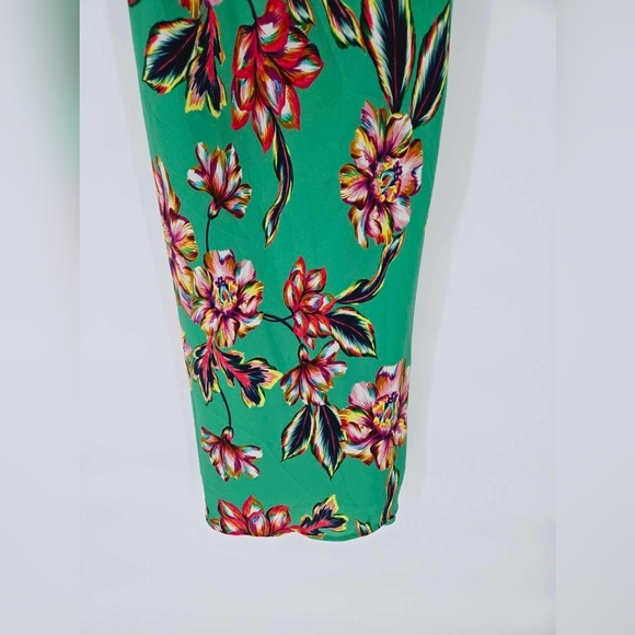 Revolve x Michael Costello Bentley Green Floral Size XS Dress - Picture 11 of 12